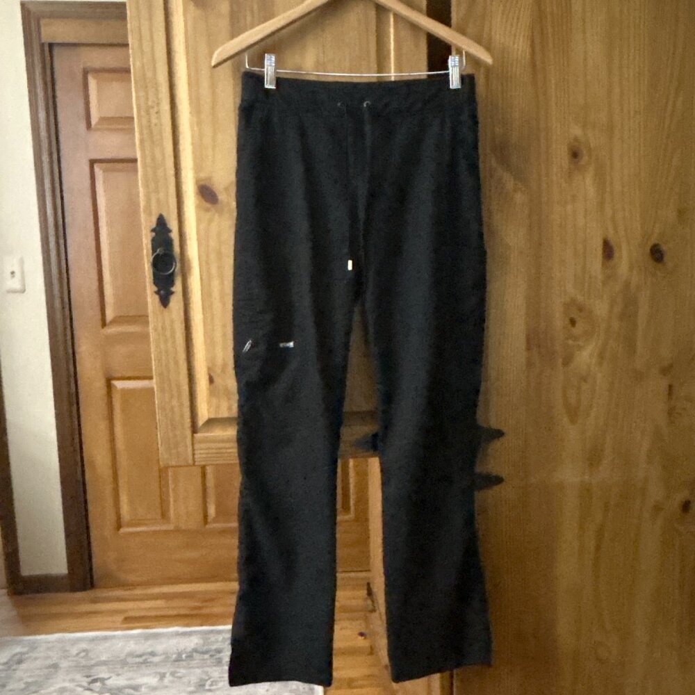 Grey’s Anatomy by Barco Black Scrub Pants w/ Zipper Pocket | Size S